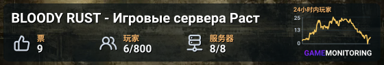 BLOODY RUST - Игровые сервера Раст