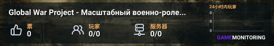 Global War Project - Масштабный военно-ролевой проект