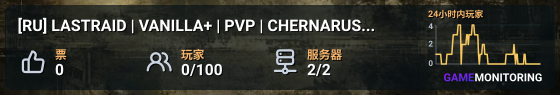 [RU] LASTRAID | VANILLA+ | PVP | CHERNARUS 2035