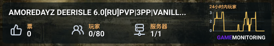 AMOREDAYZ DEERISLE 6.0[RU]PVP|3PP|VANILLA++